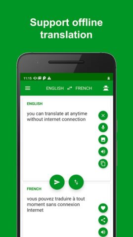 French — English Translator для Android — скриншот 2