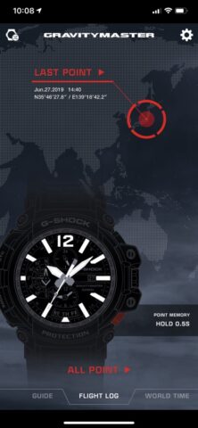 G-SHOCK Connected для iOS — скриншот 2