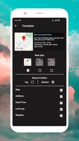 GPS Камера: Локация и Карта для Android — скриншот 5