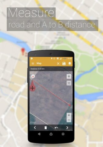 GPS Измерение площади полей для Android — скриншот 5