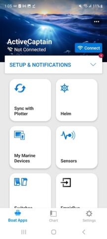Garmin ActiveCaptain® для Android — скриншот 1