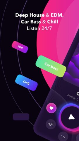 Geedeon Radio — Deep House для Android — скриншот 1