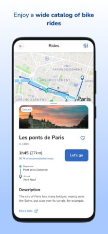 Geovelo — Bike GPS & Stats для Android — скриншот 4