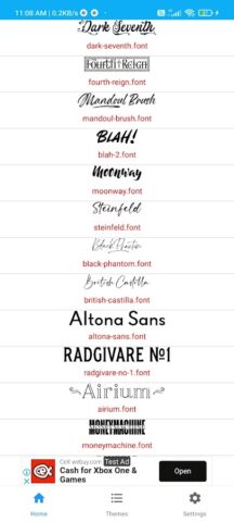 Get Fonts — Fonts Installer для Android — скриншот 2