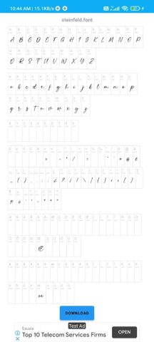 Get Fonts — Fonts Installer для Android — скриншот 3