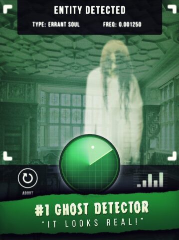 Ghost Detector Radar Simulator для Android — скриншот 1