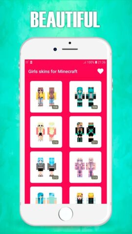 Скины Девочек для Майнкрафт для Android — скриншот 5