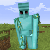 Иконка Мод на големов в minecraft