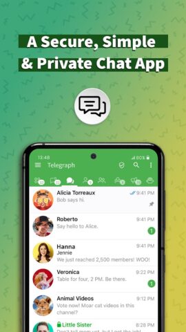 Graph Messenger для Android — скриншот 1