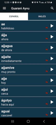 Guarani Ayvu для Android — скриншот 1