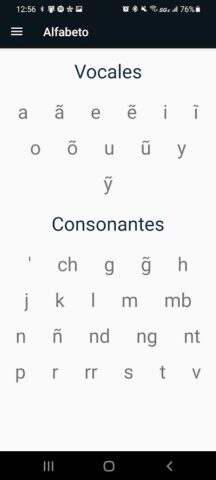 Guarani Ayvu для Android — скриншот 2
