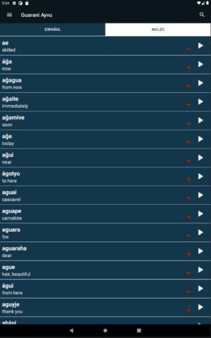 Guarani Ayvu для Android — скриншот 5