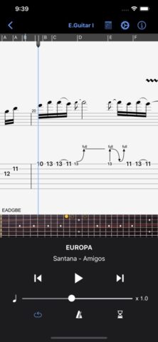Guitar Pro для iOS — скриншот 2