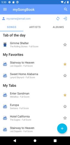 Guitar Pro для Android — скриншот 2