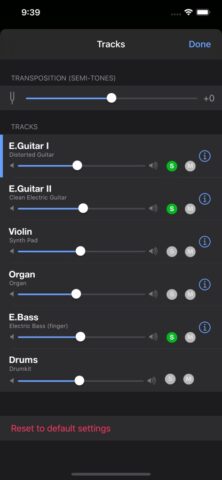 Guitar Pro для iOS — скриншот 3