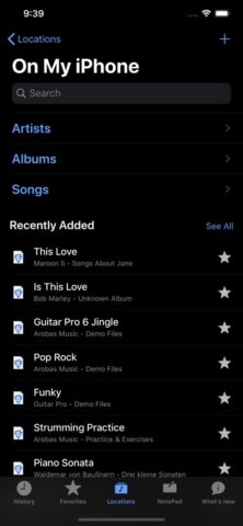 Guitar Pro для iOS — скриншот 5