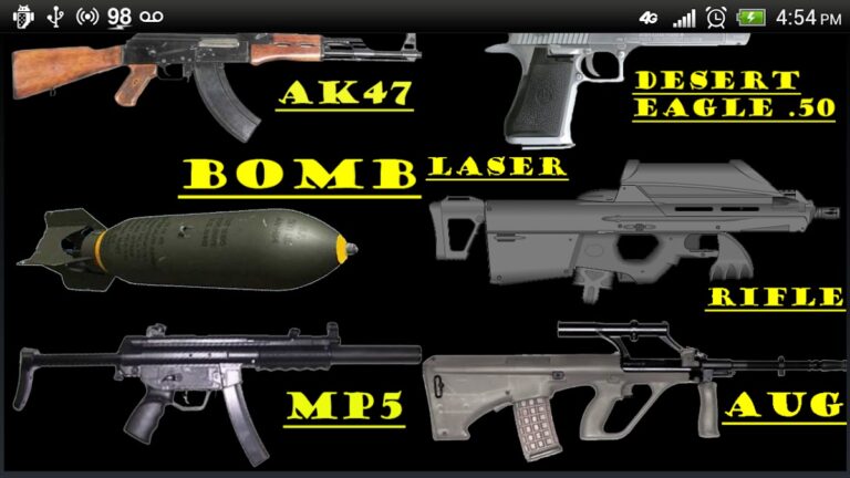 оружие выстрел — Звуки для Android — скриншот 3