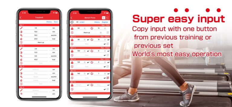 Gym get-fit workout Diary для iOS — скриншот 3
