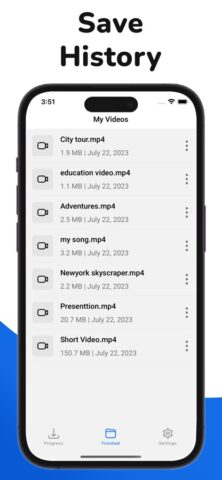 HD Video Downloader — Download для iOS — скриншот 3