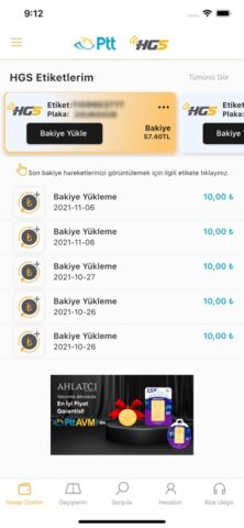 HGS — Hızlı Geçiş Sistemi для iOS — скриншот 3