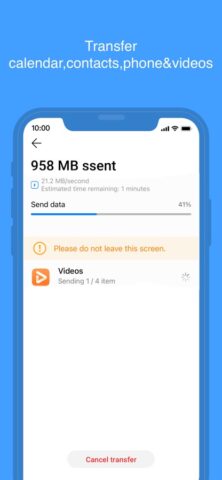 HUAWEI Phone Clone для iOS — скриншот 4