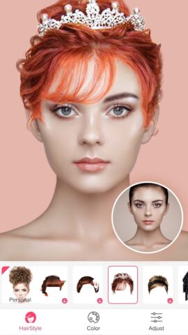 Hairstyle Changer — HairStyle — скриншот 1