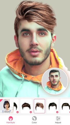 Hairstyle Changer — HairStyle — скриншот 2