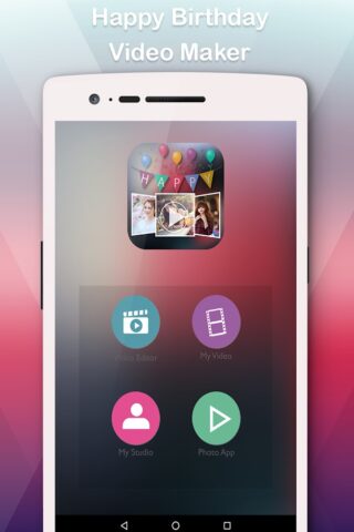 С Днем Рождения Video Maker для Android — скриншот 4