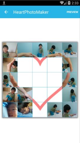 Сердце Heart Photo Maker для Android — скриншот 4