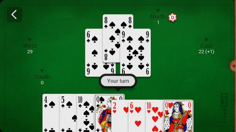 Червы для Android — скриншот 1