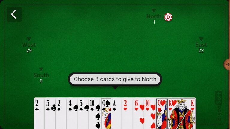 Червы для Android — скриншот 2