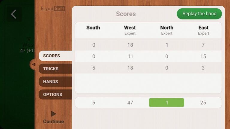 Червы для Android — скриншот 4
