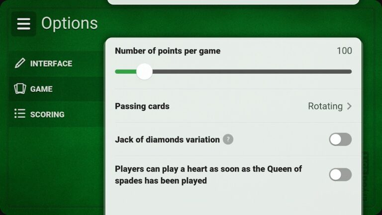 Червы для Android — скриншот 5