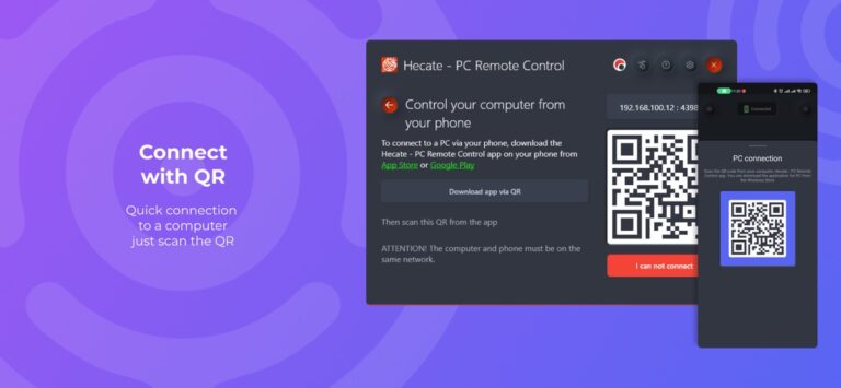 Hecate — PC Remote Control для iOS — скриншот 2