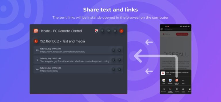Hecate — PC Remote Control для iOS — скриншот 3