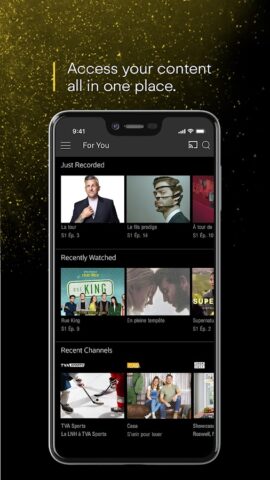 Helix TV для Android — скриншот 2