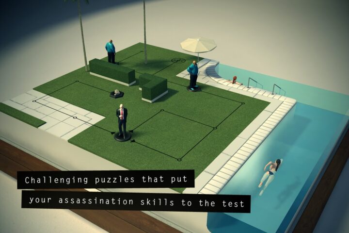 Hitman GO для Android — скриншот 2