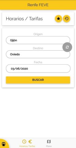 Horarios Feve y Cercanías для Android — скриншот 2