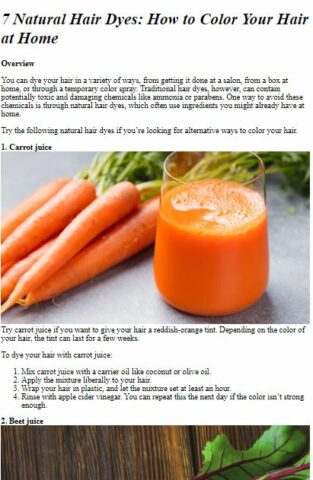 How To Choose Hair Color для Android — скриншот 4