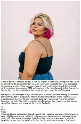 How To Choose Hair Color для Android — скриншот 5