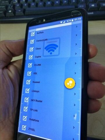 Как изменить пароль Wi-Fi для Android — скриншот 1