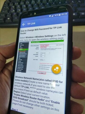 Как изменить пароль Wi-Fi для Android — скриншот 2