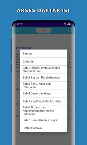 IPA Kelas 7 Kurikulum Merdeka для Android — скриншот 2