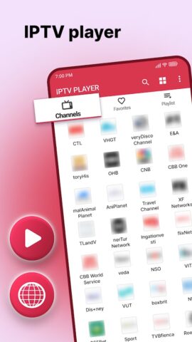 IPTV PLAYER для Android — скриншот 2