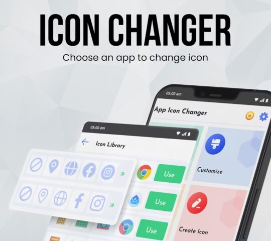 Icon Changer — Icon Themes для Android — скриншот 1