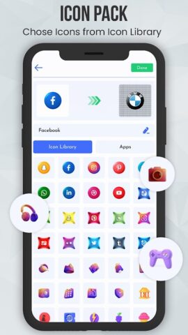 Icon Changer — Icon Themes для Android — скриншот 3