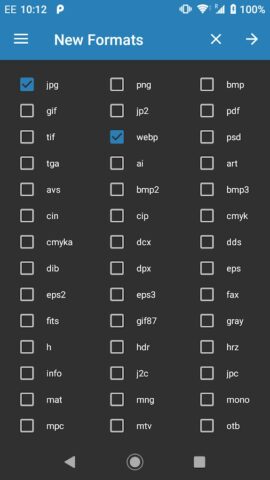 Конвертер изображений для Android — скриншот 4