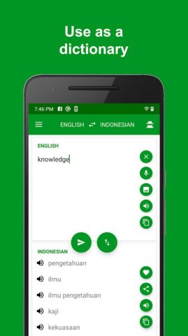Indonesian English Translator для Android — скриншот 5