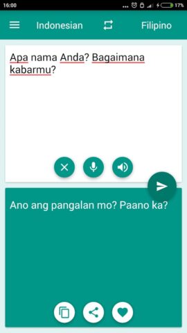 Indonesian-Filipino Translator для Android — скриншот 2