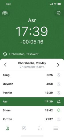 Islom. Namoz. Ramazon. Qur’on. для iOS — скриншот 2